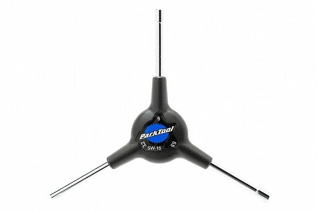 Park Tool SW-15 3-Way Internal Nipple Wrench 3 Park Tool SW-15 3-Way Internal Nipple Wrench