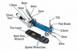 Park Tool IB-3 I-Beam Mini Fold Up With Chain Tool -Park Tool Sales Store ptib32 3